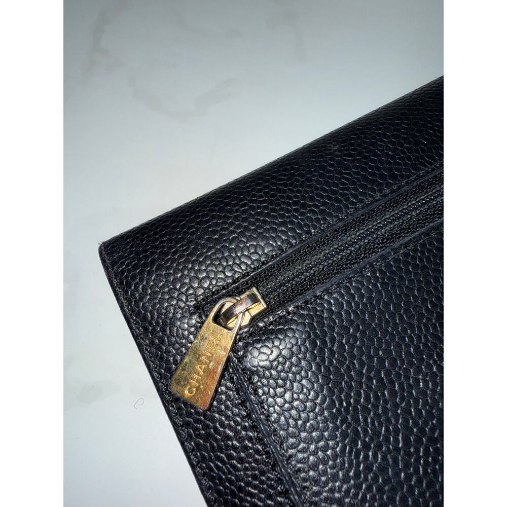 Chanel Caviar Leather Black Wallet - Picture 4 of 8